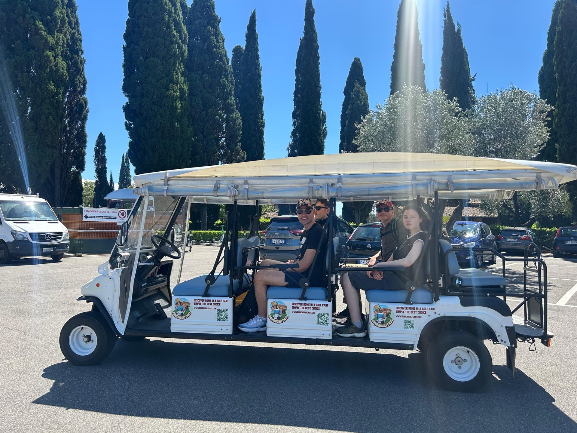 Rome Golf Cart Tour - main image